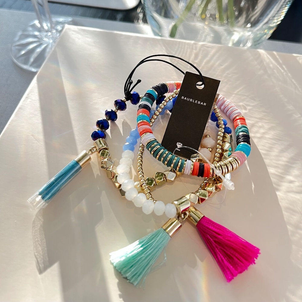 NWT BAUBLEBAR BOHEMIAN BRACELET SET